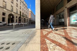 pavimentazione sottoportico via Mazzini